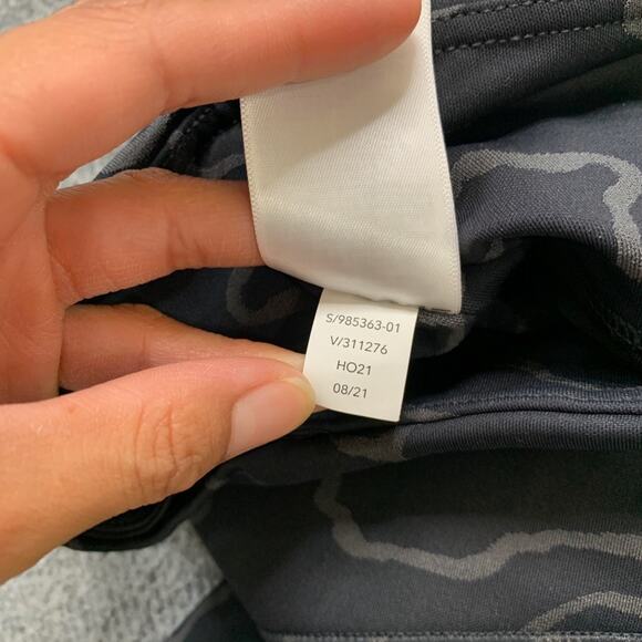 Athleta Leggings Womens XS Extra Small Multi Elation Train Textured 7/8 Tight - Picture 9 of 13